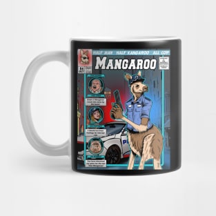 Retro comic book cover Mug